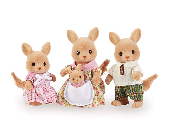 Hopper Kangaroo Family Calico Critters Playset