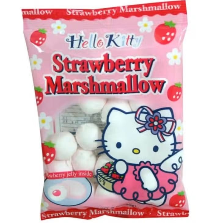 Hello Kitty Strawberry Marshmallows 3.1oz Bag