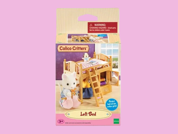 Big Sister's Loft Bed Calico Critters Furniture
