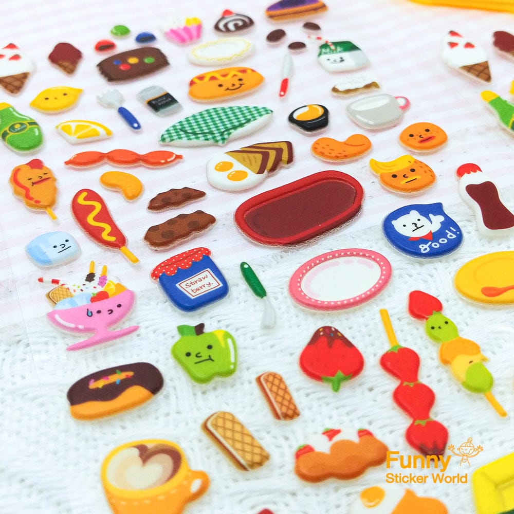 Dessert & Snack Stickers