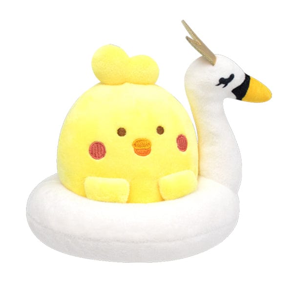 Swan Floatie Chickiroll Outfitz Plush
