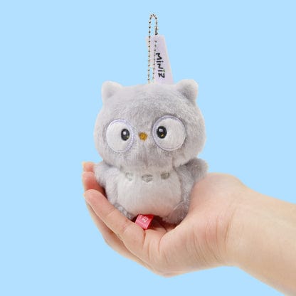 Owlyroll Gray Miniz Standing Plush