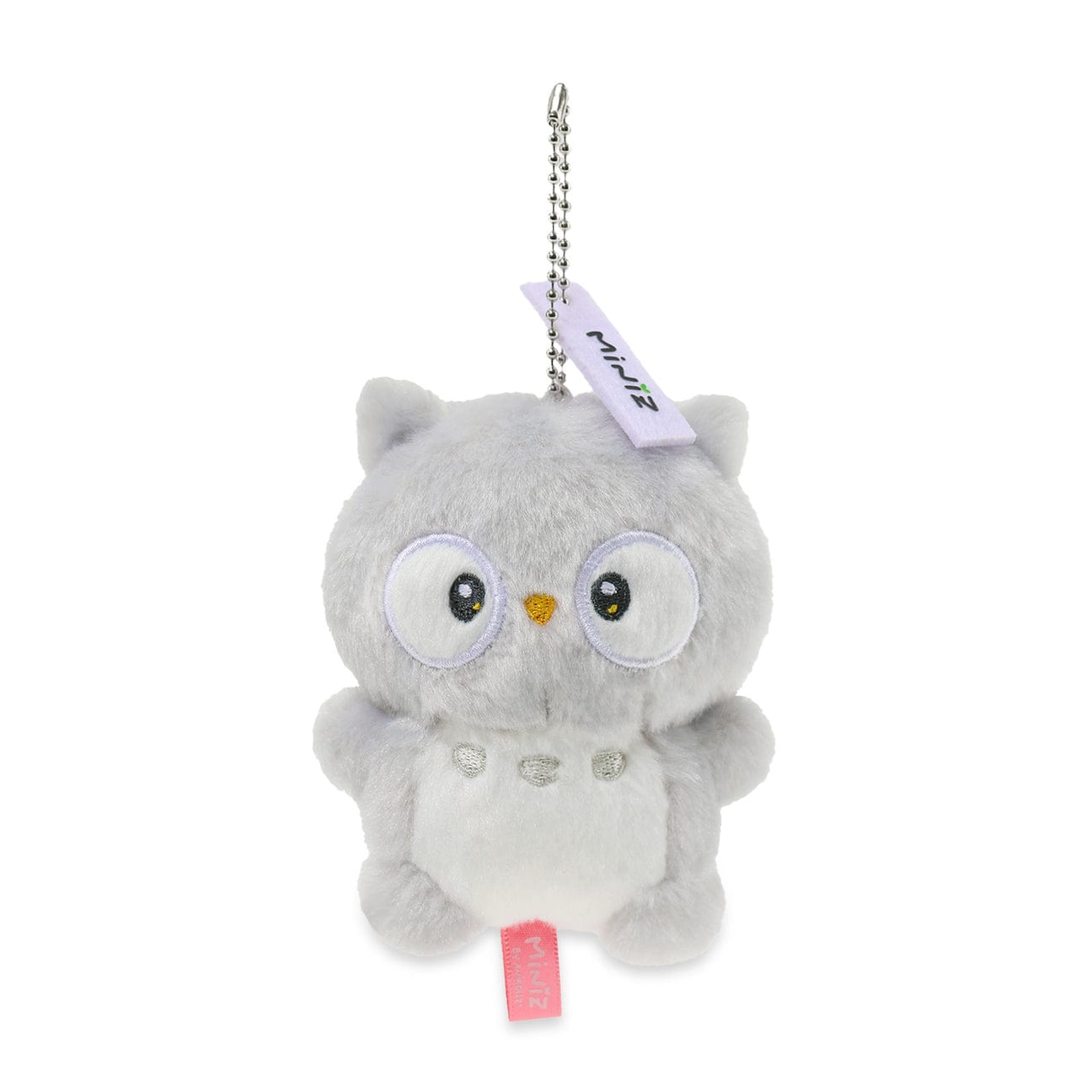Owlyroll Gray Miniz Standing Plush