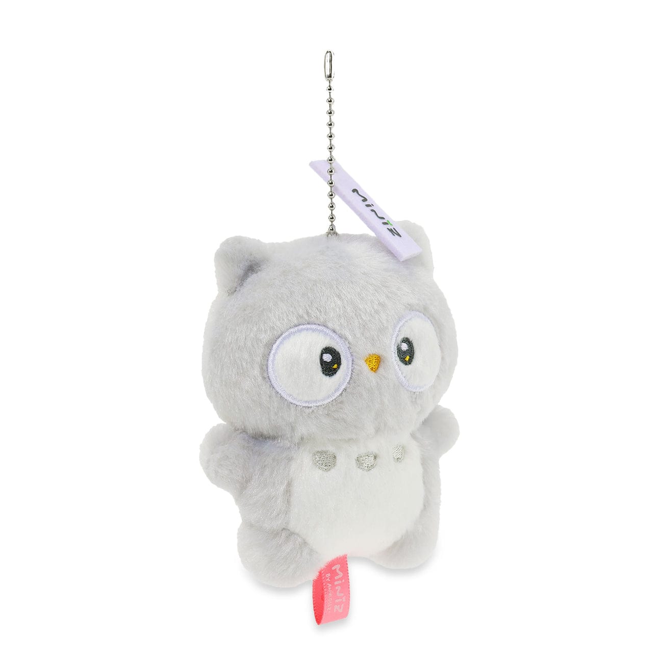 Owlyroll Gray Miniz Standing Plush