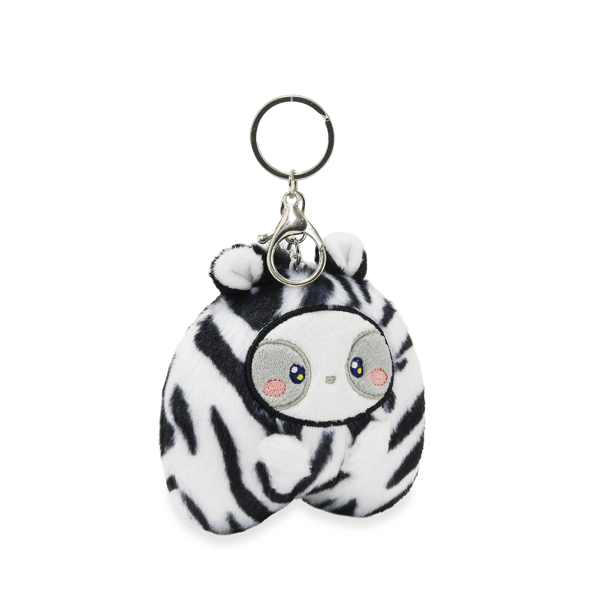 Zebra Pandaroll Miniz Standing Plush
