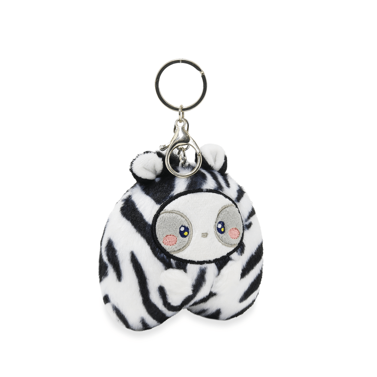 Zebra Pandaroll Miniz Standing Plush