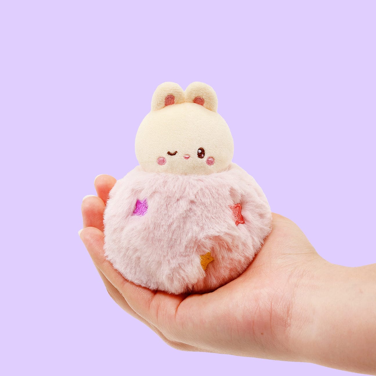 Bunniroll Fluffy Ball Miniz Plush