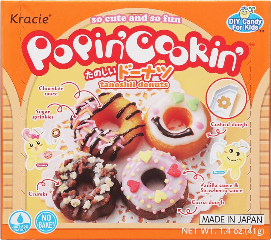 Tanoshii Donuts by Popin&#39;Cookin&#39; DIY Candy Kit