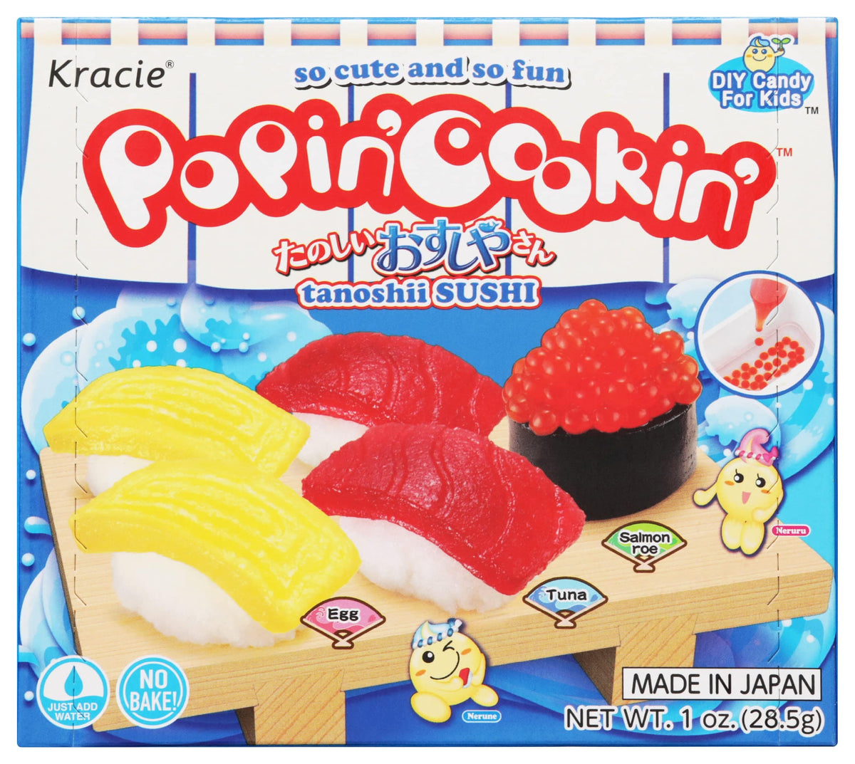 Tanoshii Sushi by Popin&#39;Cookin&#39; DIY Candy Kit