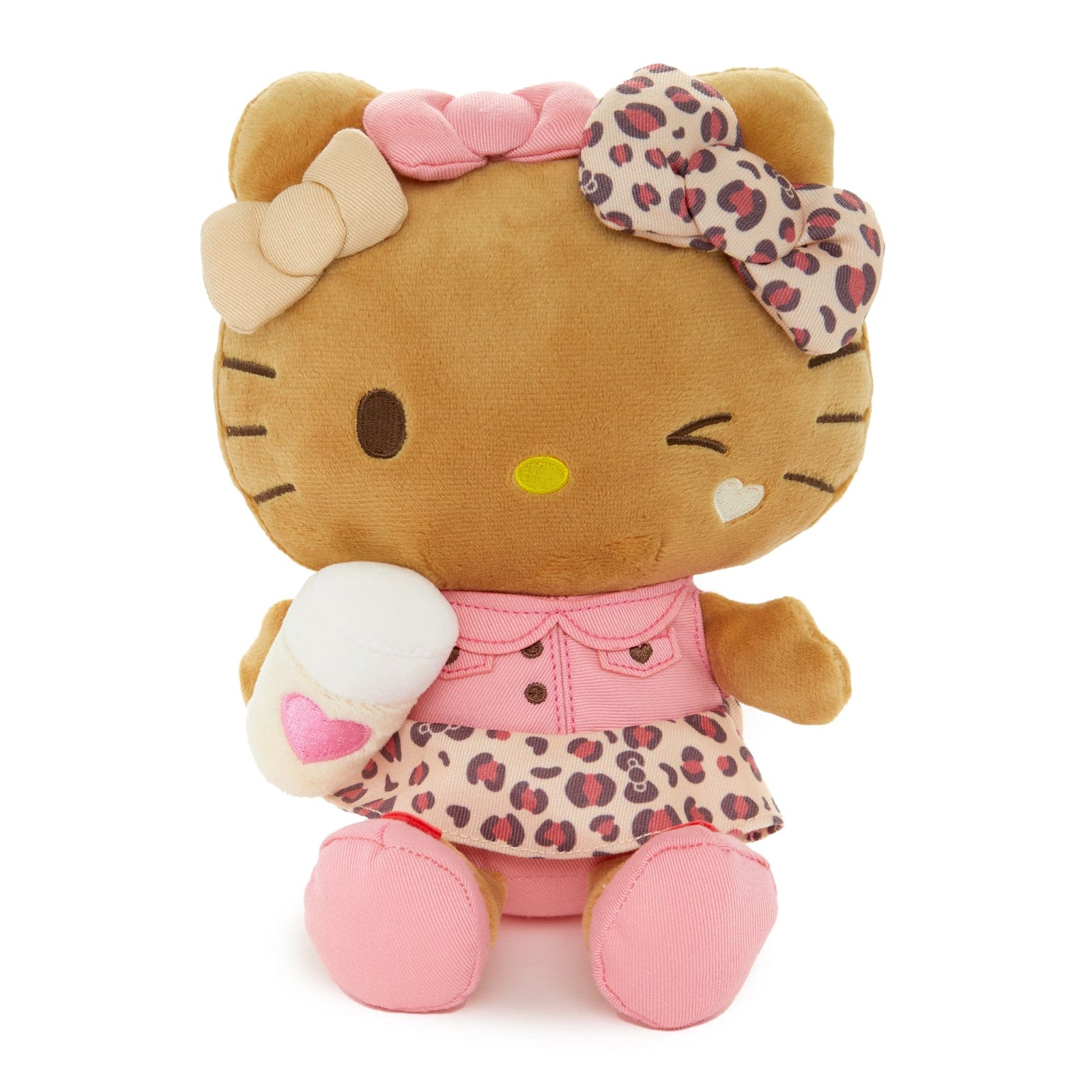 Hello Kitty Suntan Leopard Plush (Trendy Birthday Series)