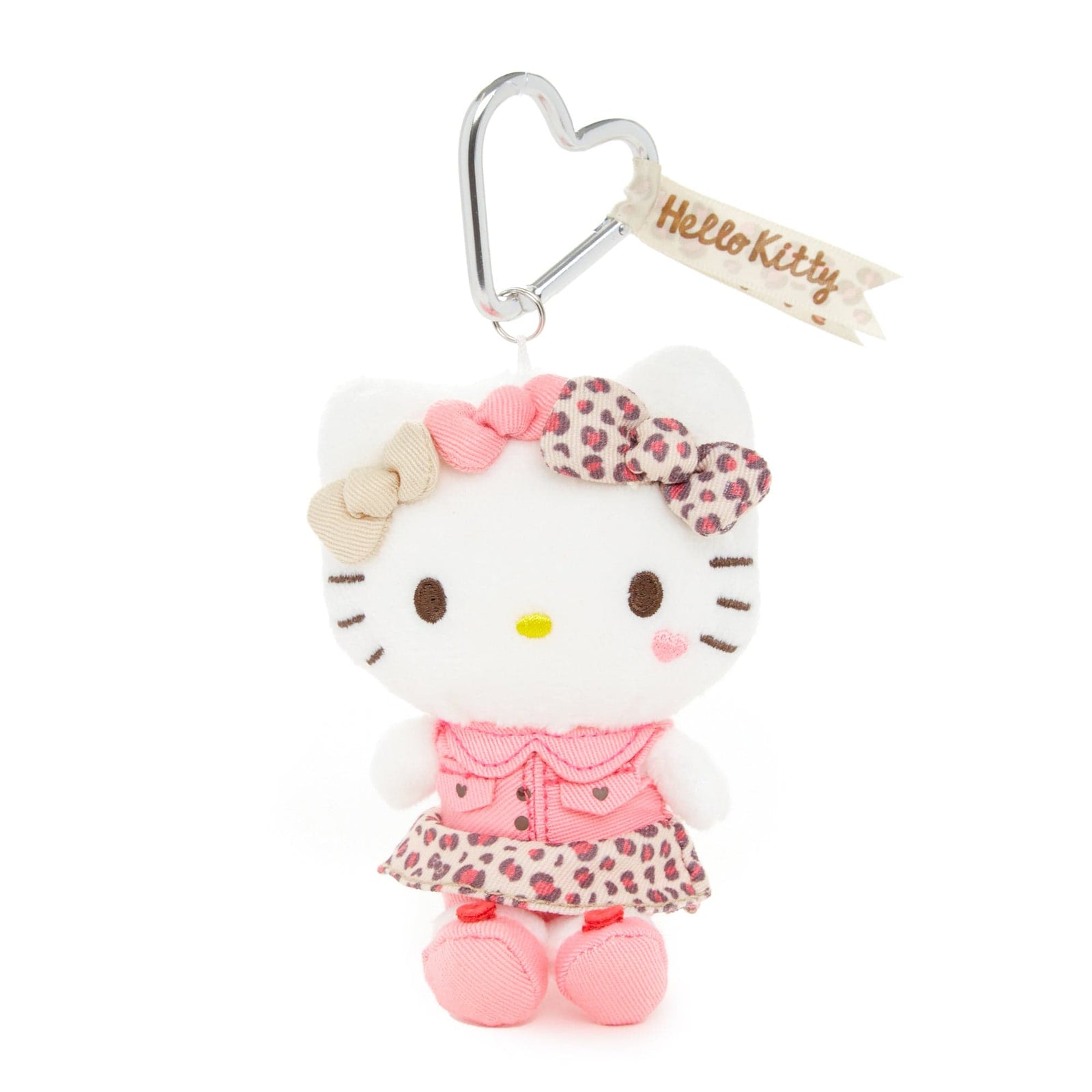 Hello Kitty Leopard Plush Keychain (Trendy Birthday Series)