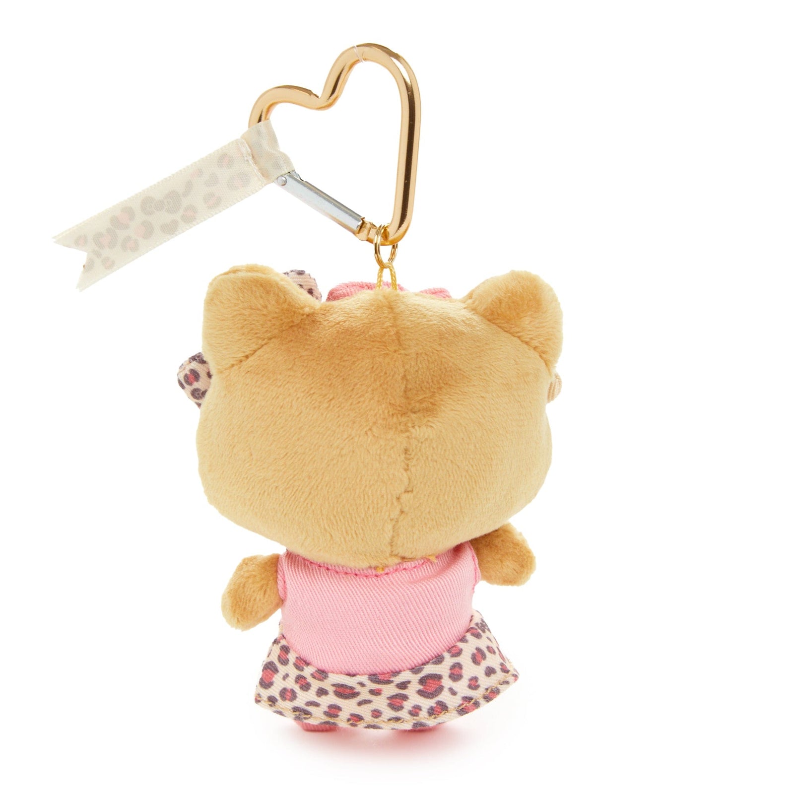 Hello Kitty Suntan Leopard Plush Keychain (Trendy Birthday Series)