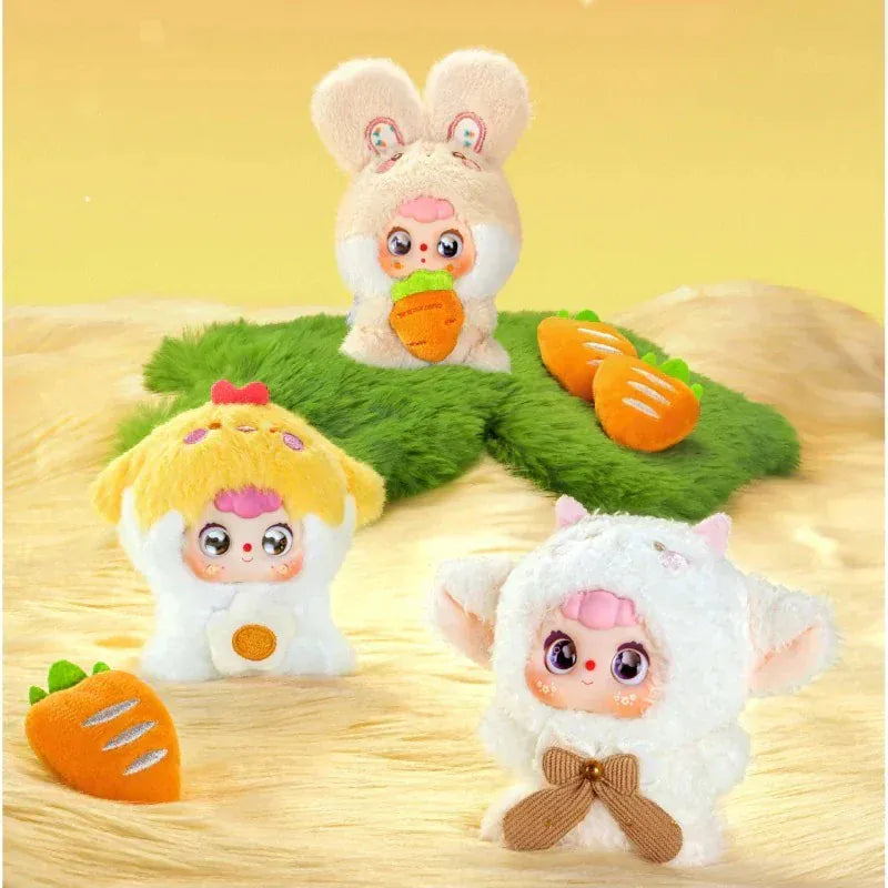 Doubao Chinese Zodiac Series Plush Keychain Blind Box