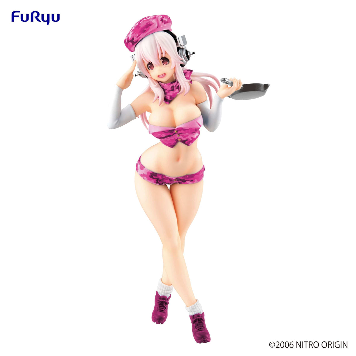 Super Sonico Military Special Figure