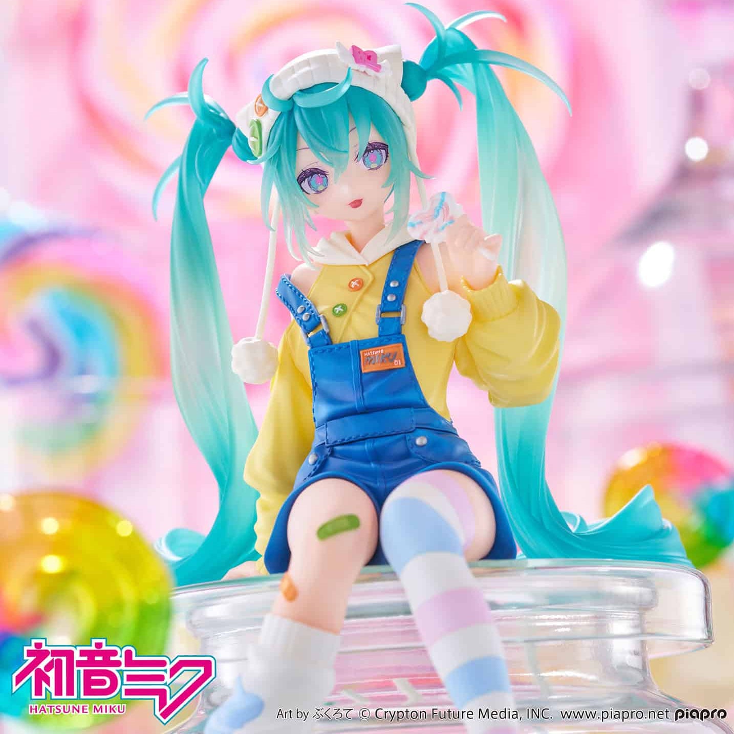 Hatsune Miku Lollipop Noodle Stopper Figure