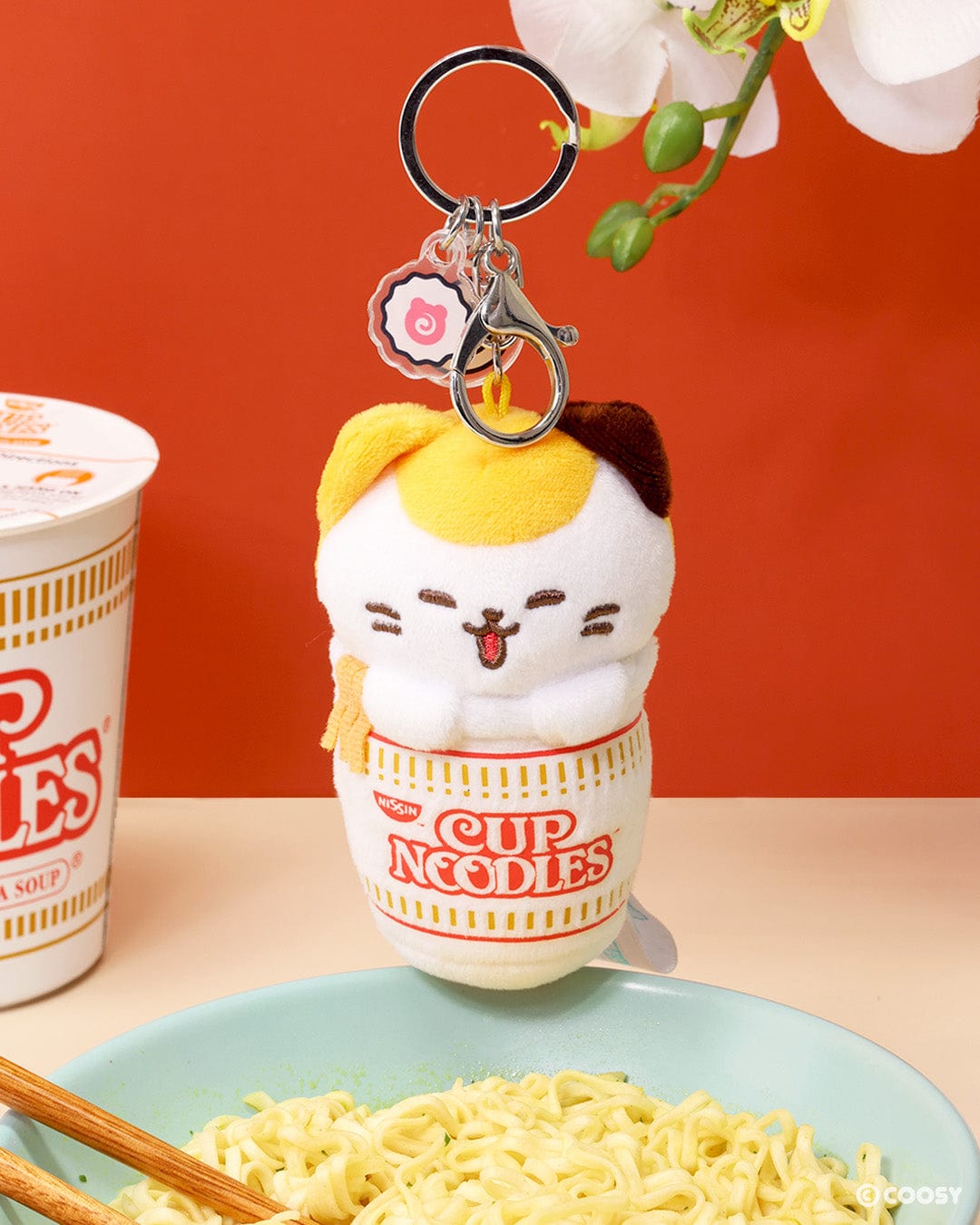 Kittiroll Cup Noodles Series 2 Plush Keychain