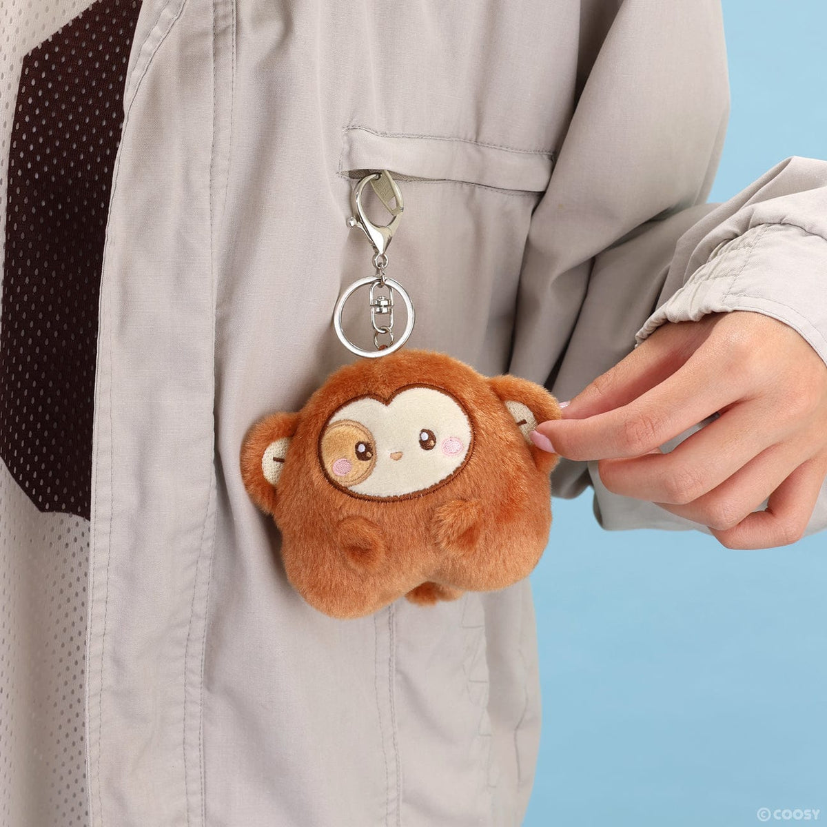 Monkey Puppiroll Miniz Standing Plush
