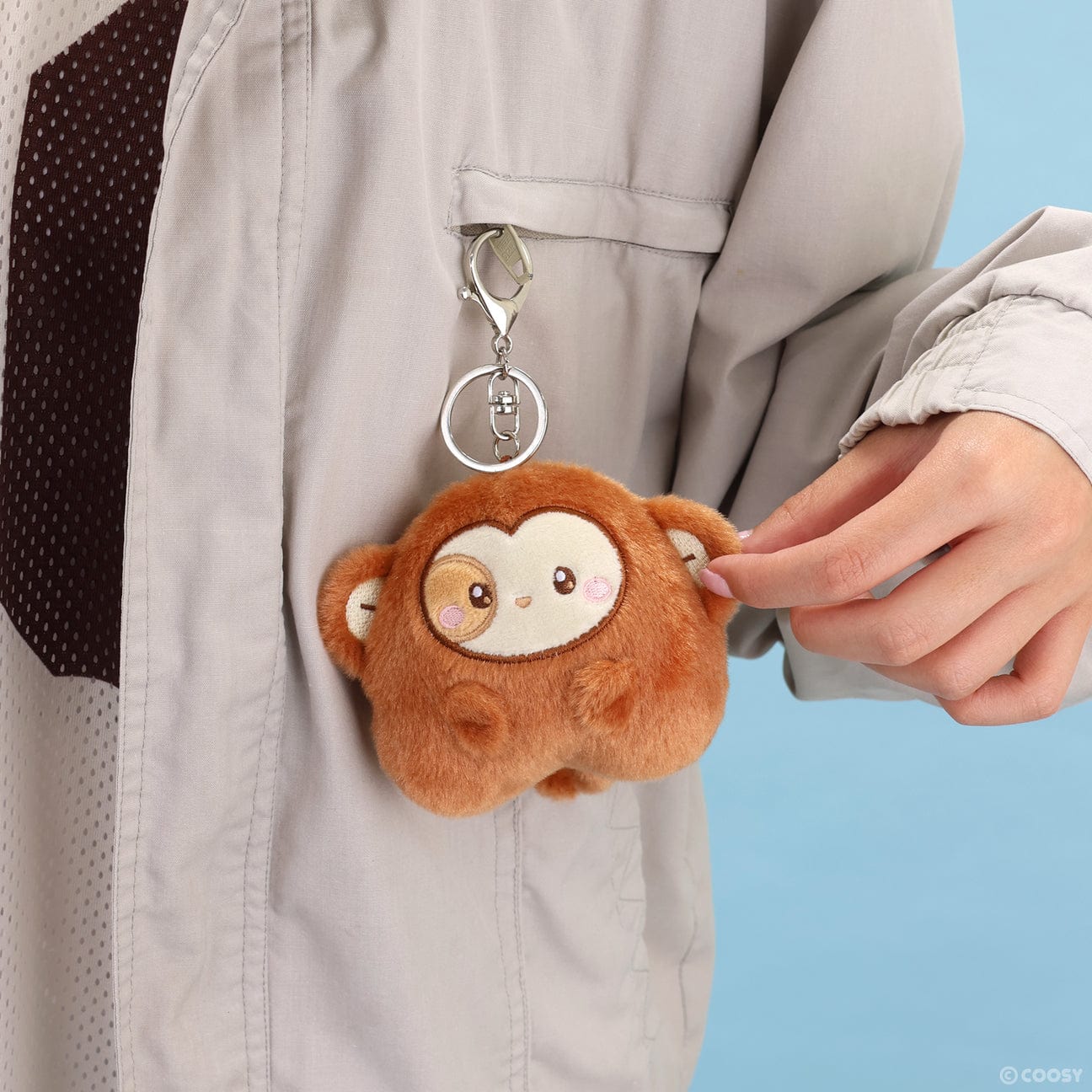 Monkey Puppiroll Miniz Standing Plush