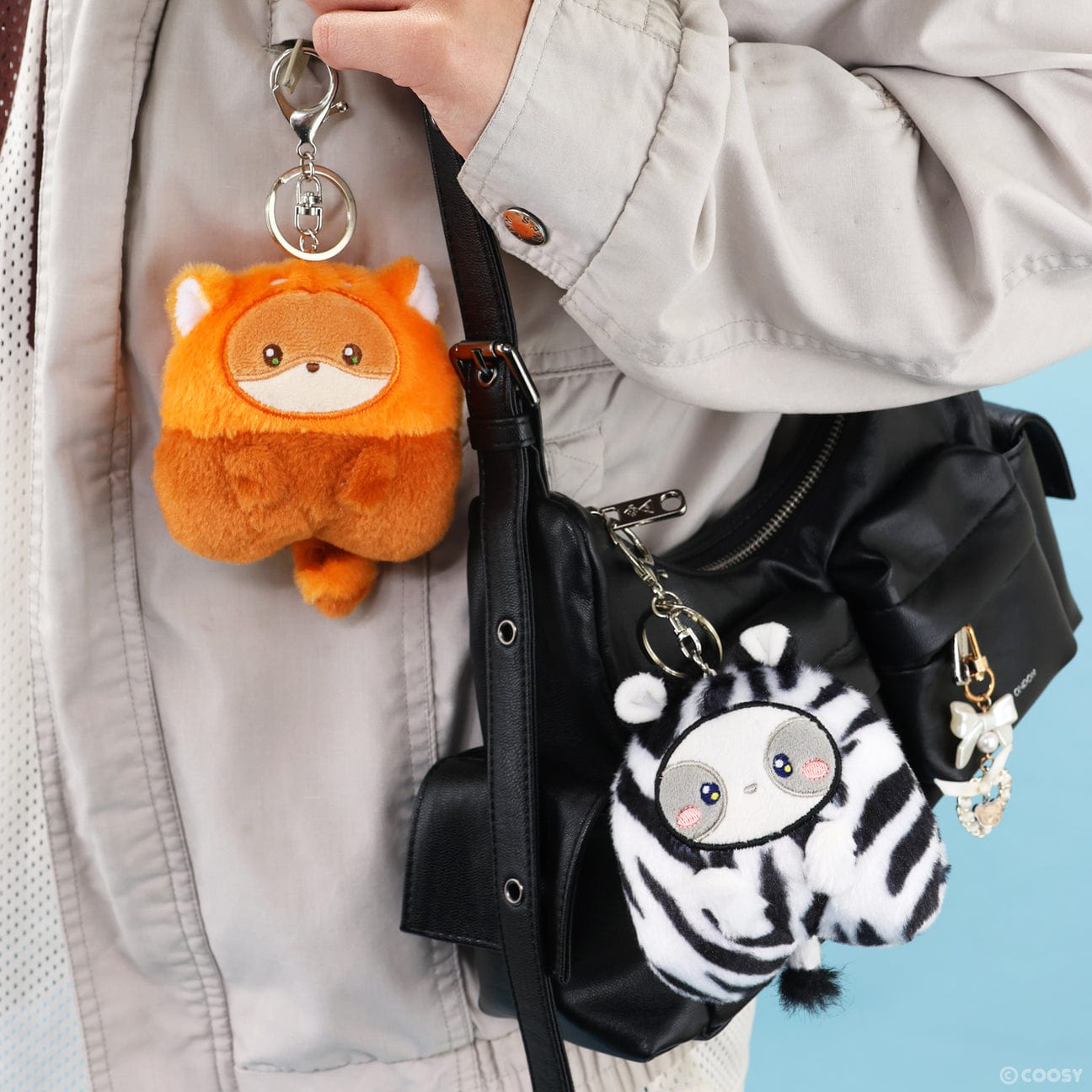 Red Panda Foxiroll Miniz Standing Plush