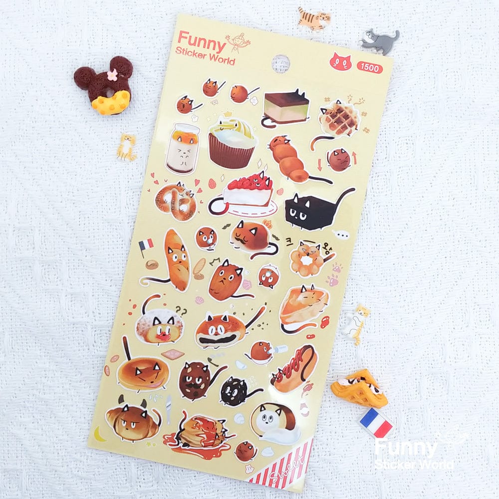Sweet Meow Desserts Sticker