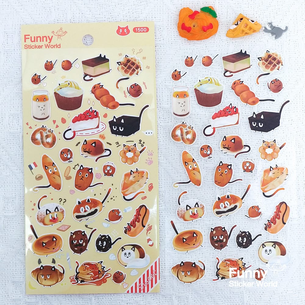Sweet Meow Desserts Sticker