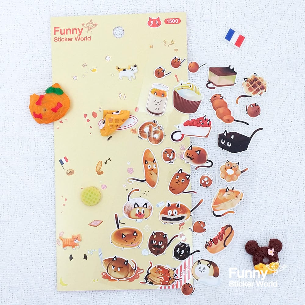 Sweet Meow Desserts Sticker
