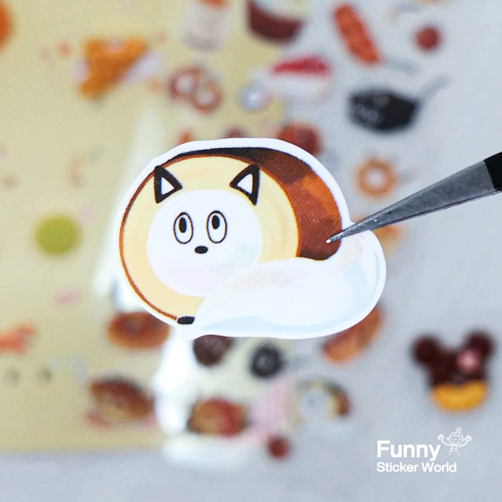 Sweet Meow Desserts Sticker