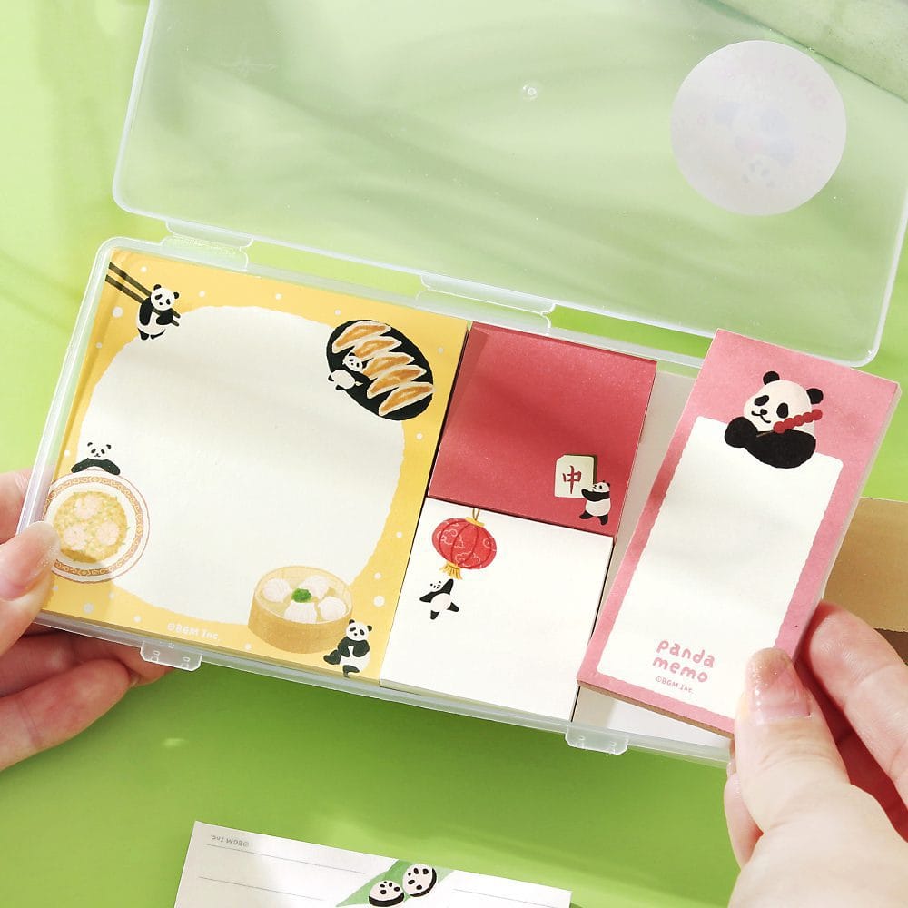 Panda Cooking Memopad Set
