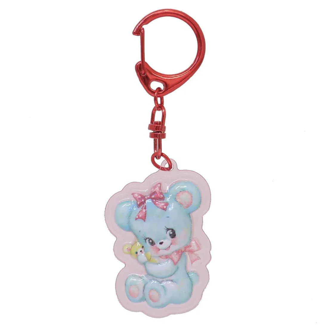 Swimmer Bear Pukkuritai Keychain