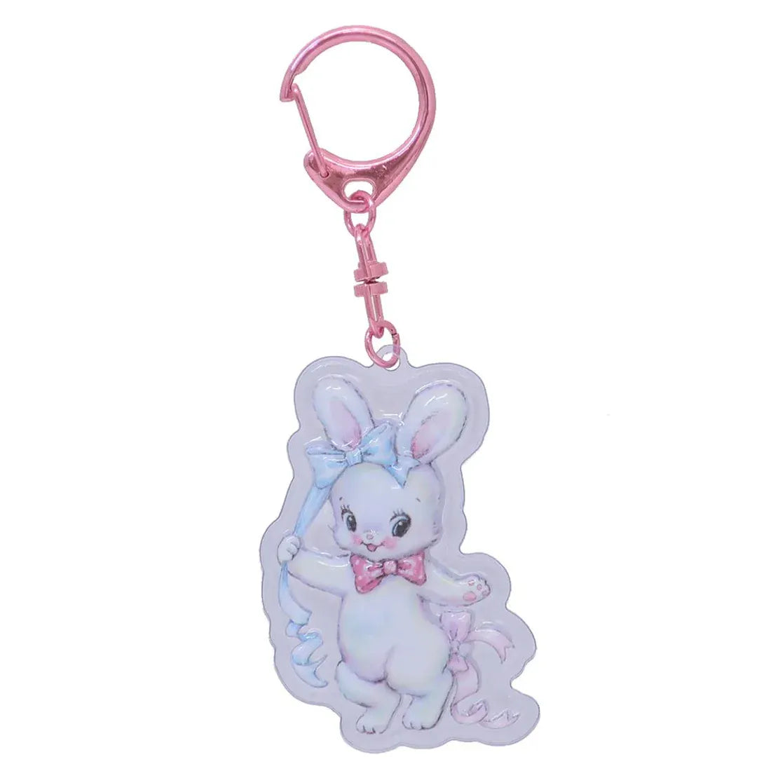 Swimmer Bunny Pukkuritai Keychain