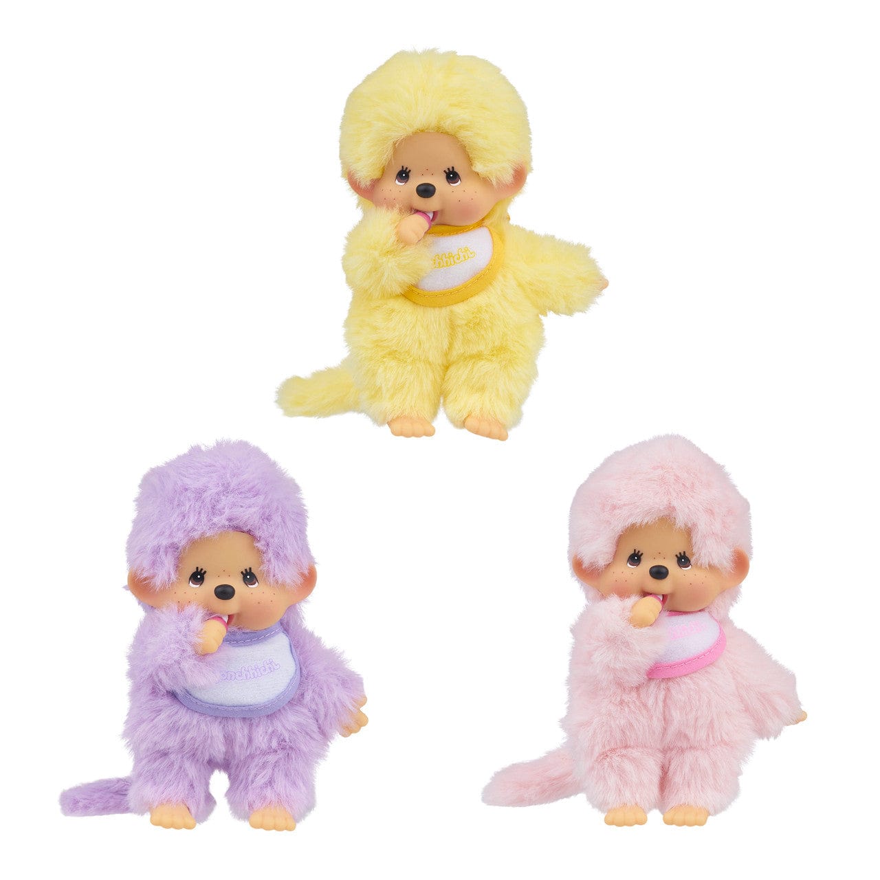 Pastel Beanie Monchhichi 5" Plush