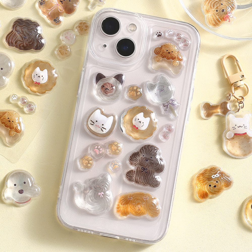 Fuwafuwa Animals Bonbon Drop Stickers