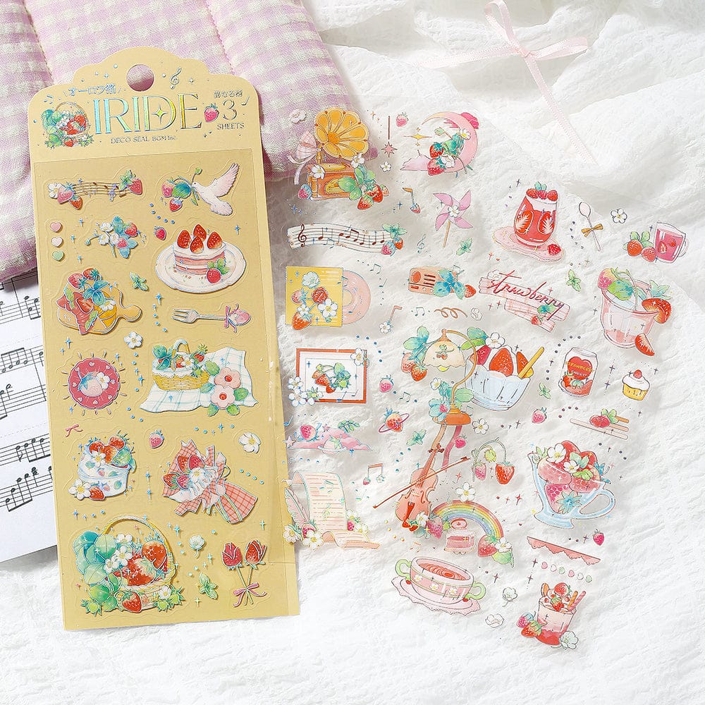 BGM -IRIDE Stickers Strawberry