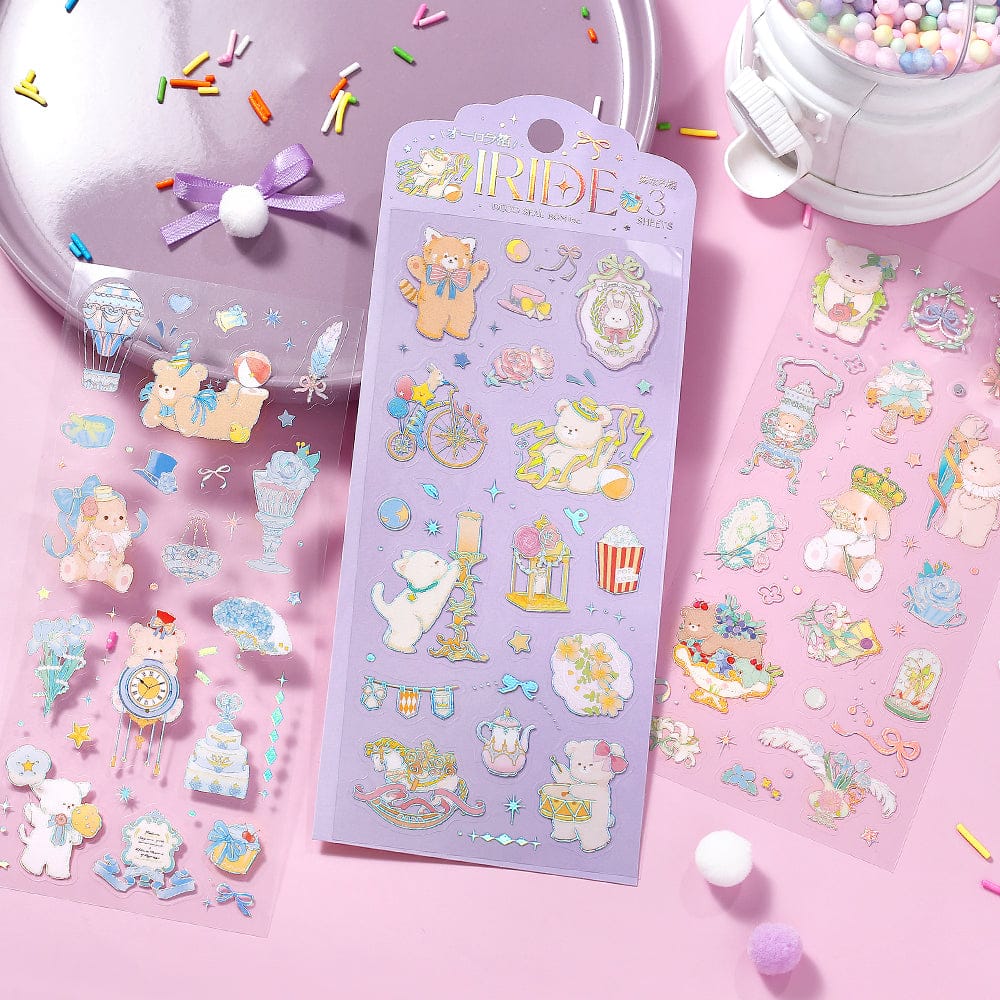 BGM -IRIDE Stickers Animal Theme Park
