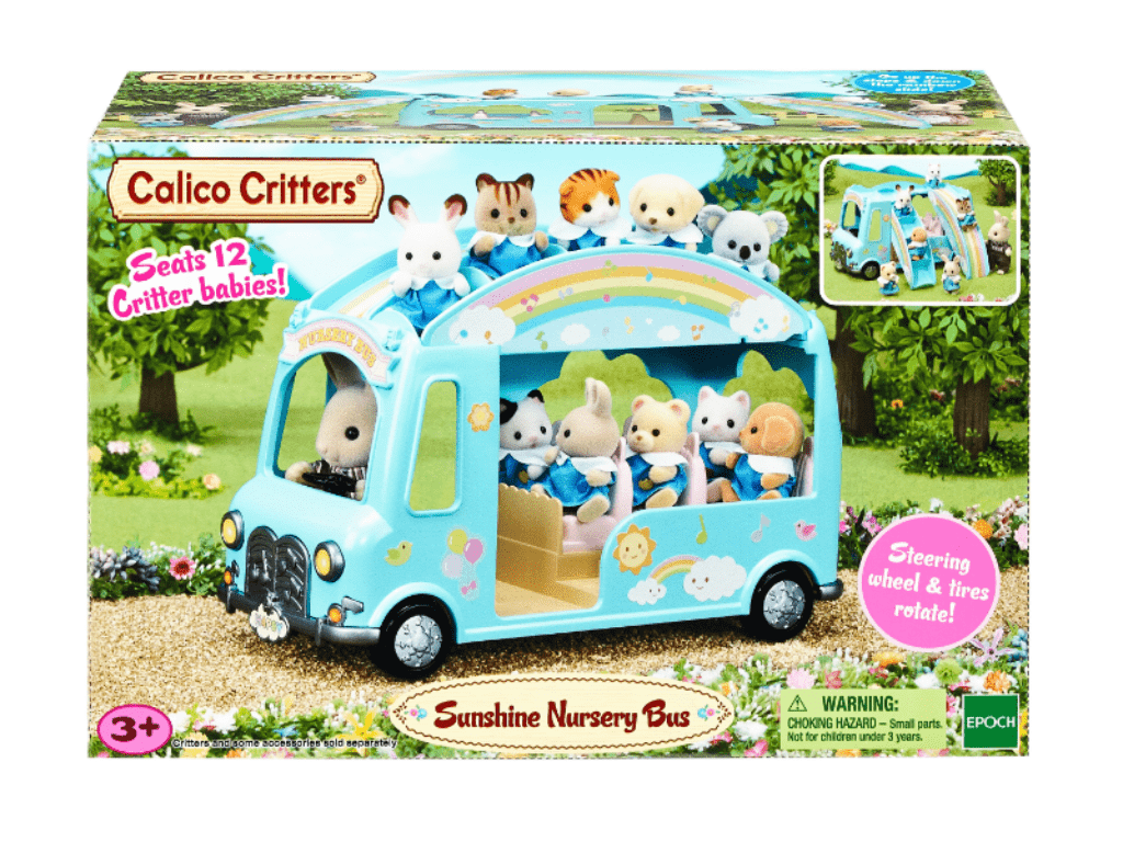 Calico Critters Sunshine Nursery Bus