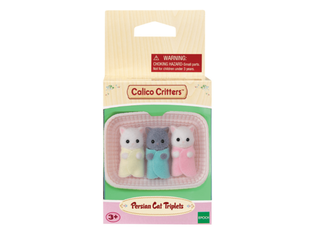 Persian Cat Triplets Calico Critters Figures