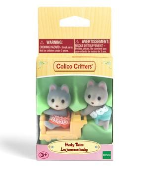 Husky Twins Calico Critters Figures