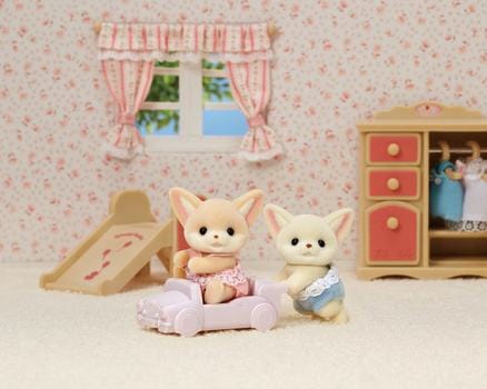 Fennec Fox Twins Calico Critters Playset - Colorful Cute