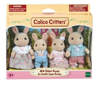 Milk Rabbit Family Calico Critters Playset