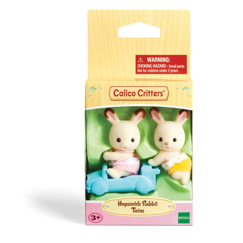 Chocolate Rabbit Twins Calico Critters Figures