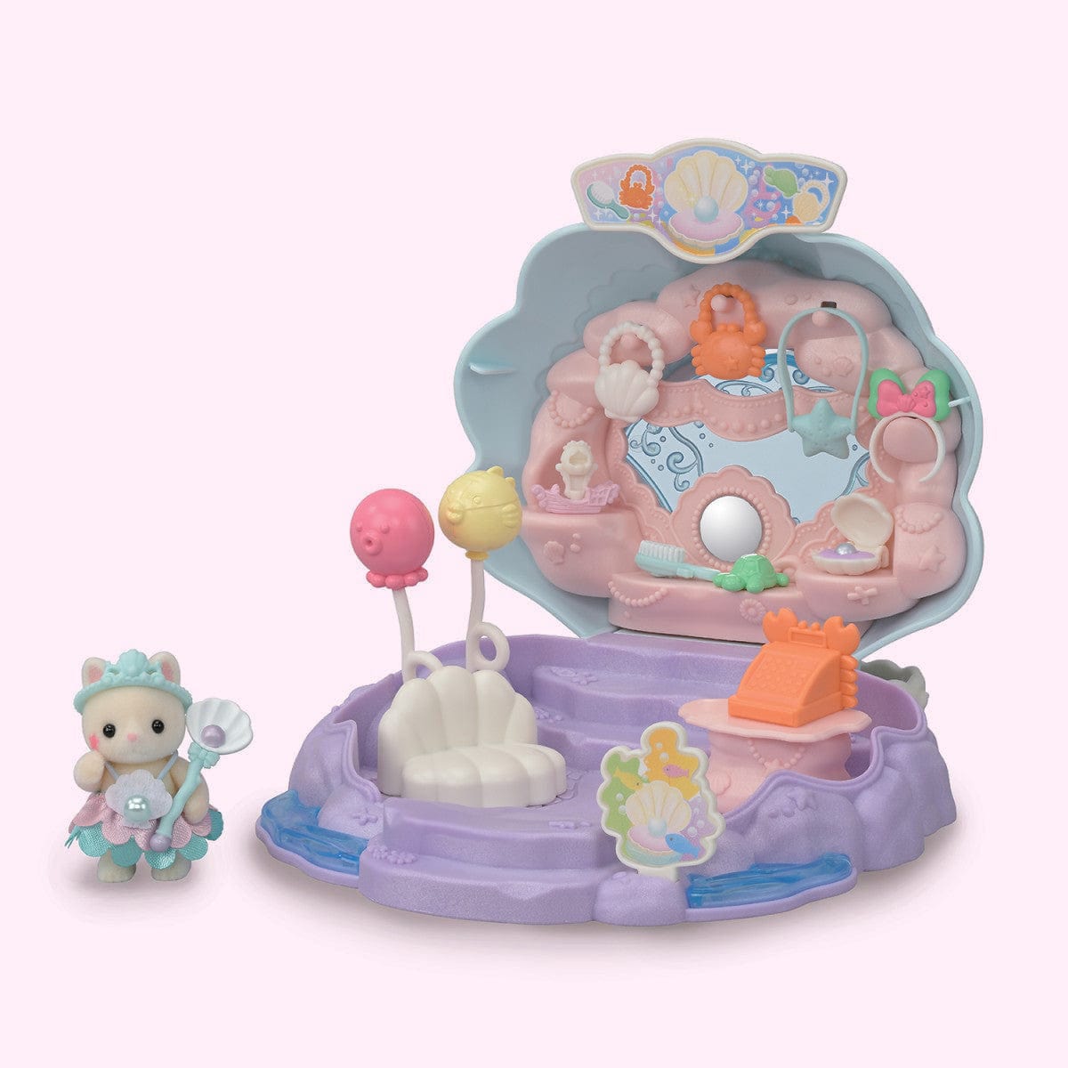 Baby Mermaid Shop Portable Playset