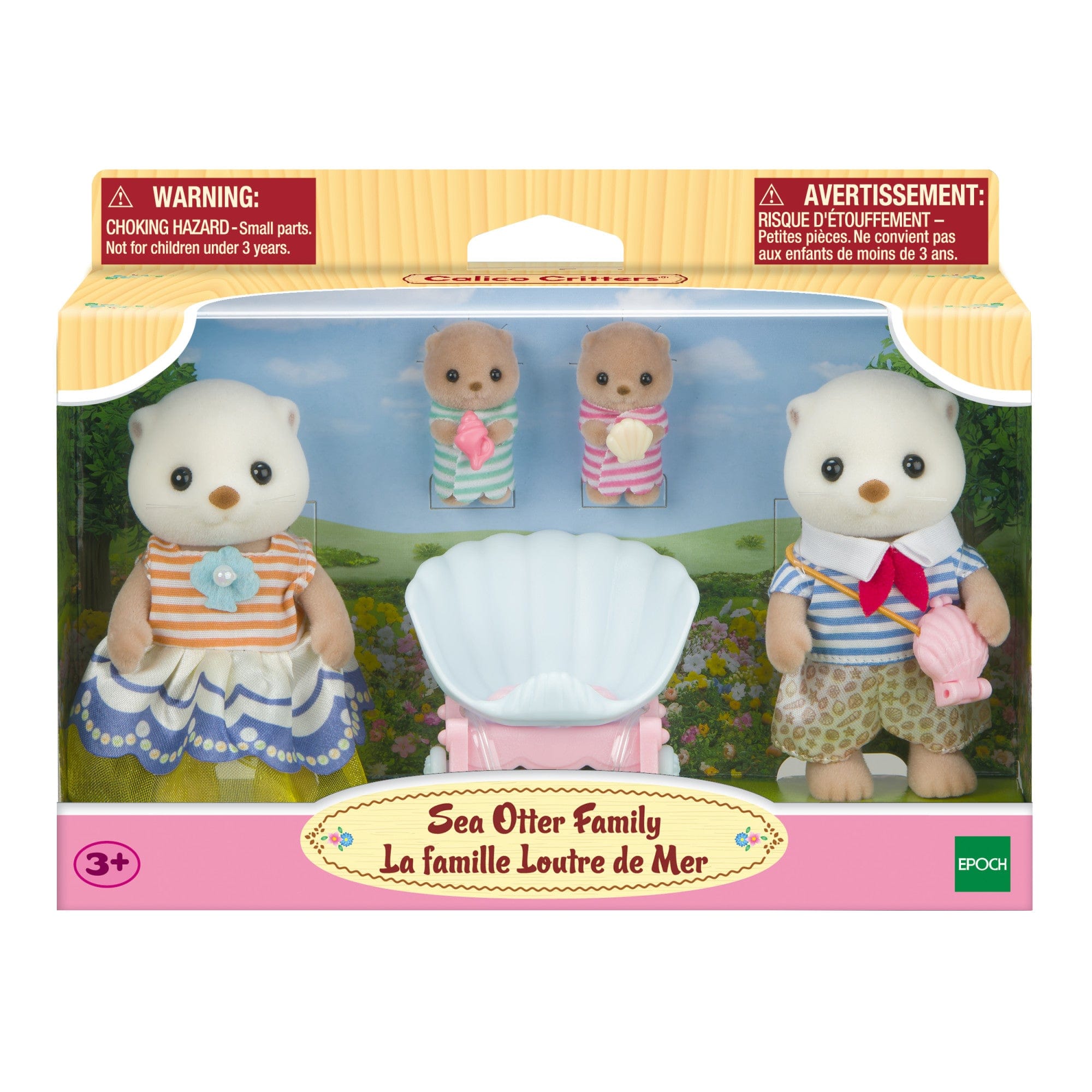 Calico Critters Sea Otter Family Play Set