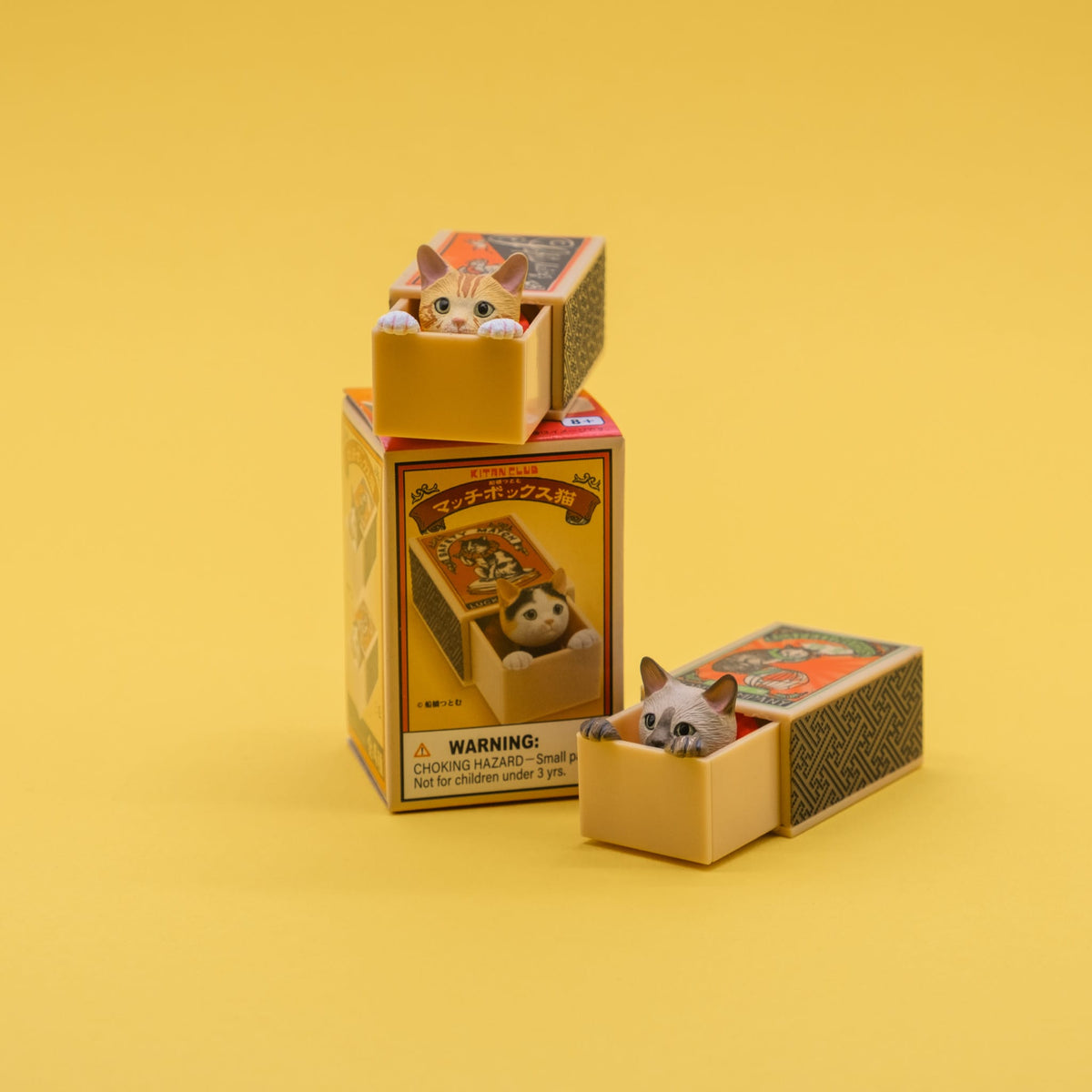 Peekaboo Cat in Matchbox Blind Box