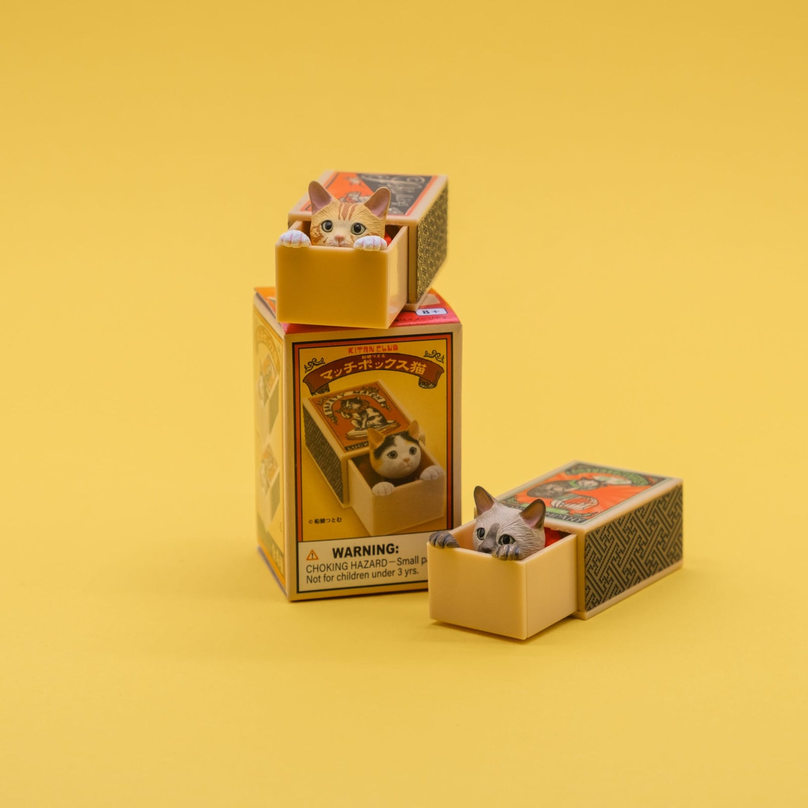 Peekaboo Cat in Matchbox Blind Box