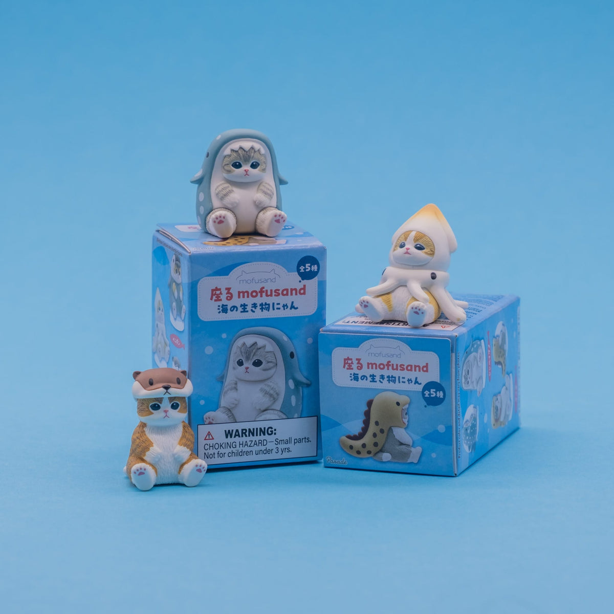 mofusand Marine Life Meow Mini Figure Blind Box