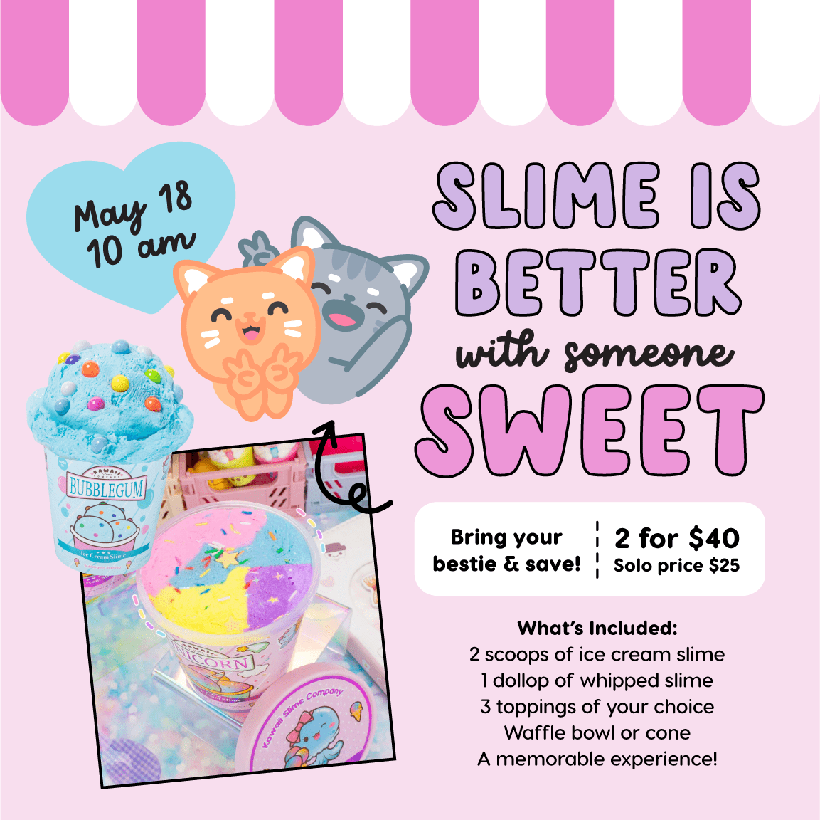 Ice Cream Slime Party