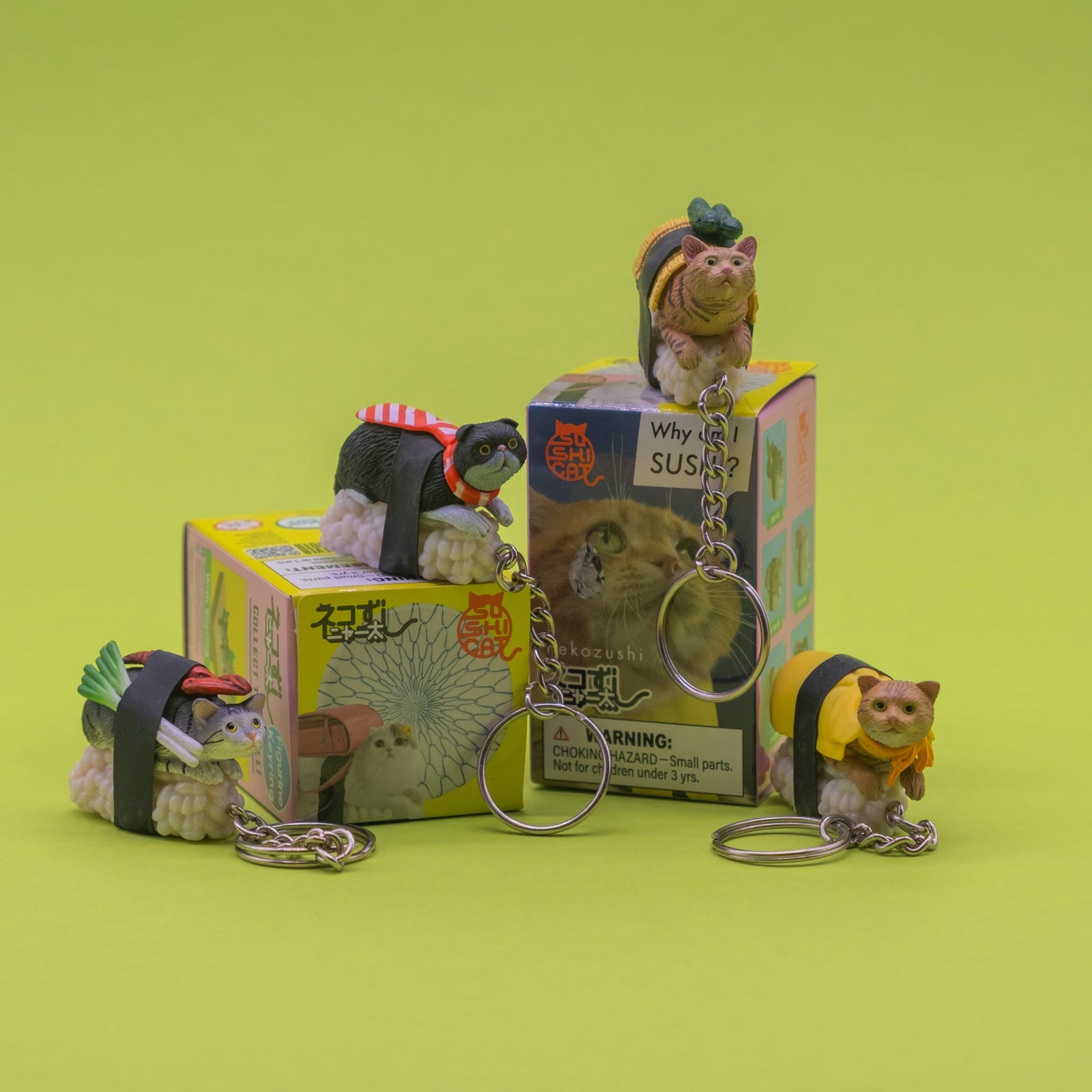 Sushi Cat (Nekozushi) Series 1 Keychain Blind Box
