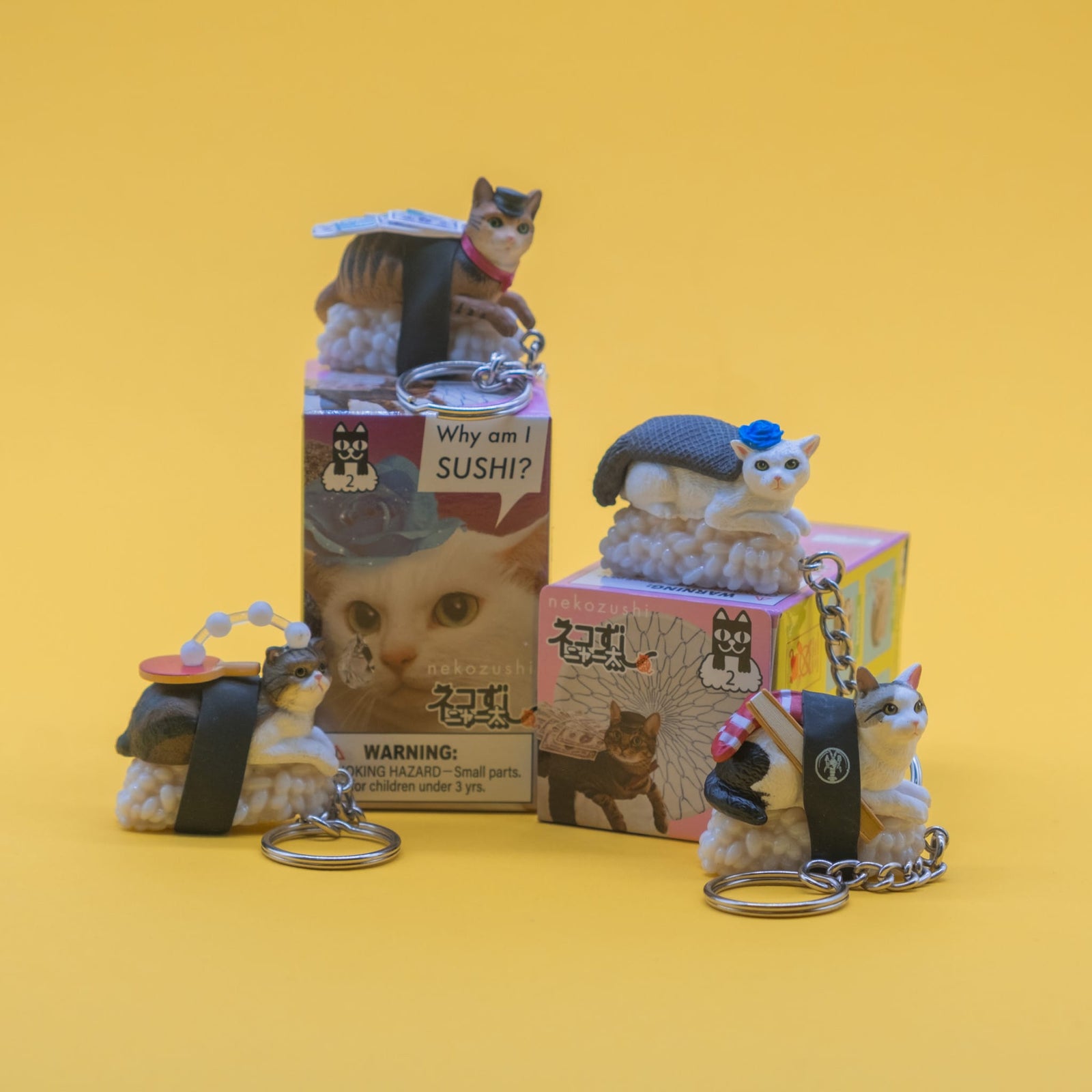 Sushi Cat (Nekozushi) Series 2 Keychain Blind Box