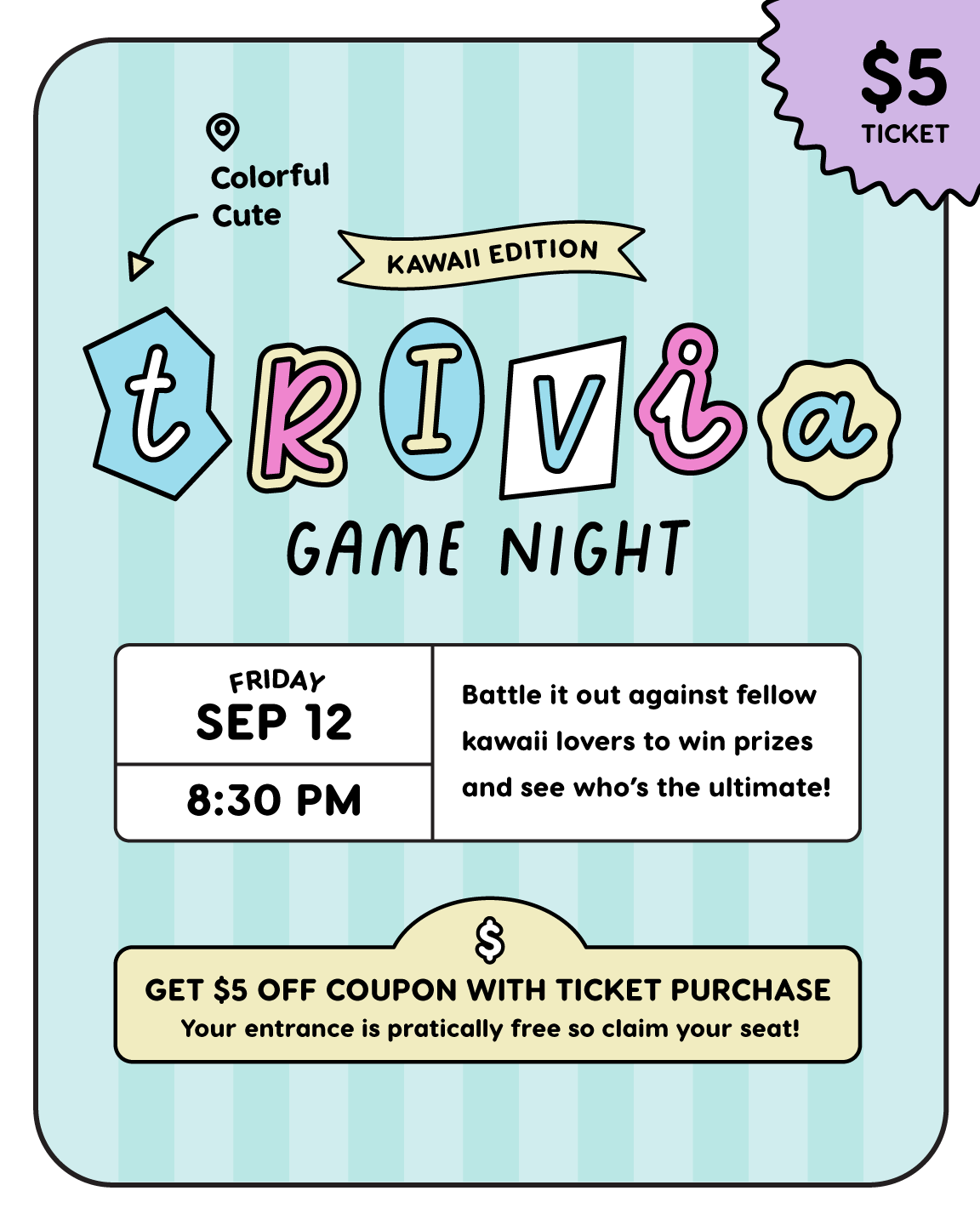 Kawaii Trivia Night