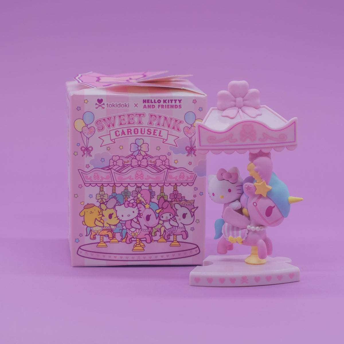 tokidoki x Hello Kitty &amp; Friends Sweet Pink Carousel Series Blind Box